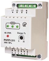 Реле напряжения трехфазное электронное на DIN-рейку НовАтек-Электро РНПП-311 нерегулируемое картинка